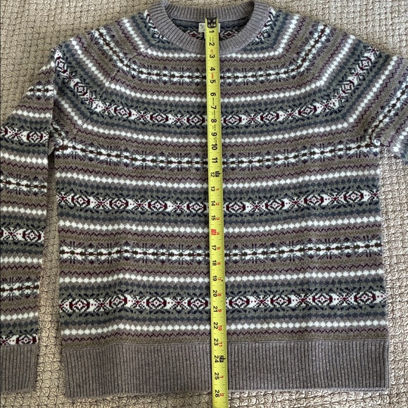 J. Crew Gray 100% Merino Wool Crewneck Sweater - Picture 5 of 6